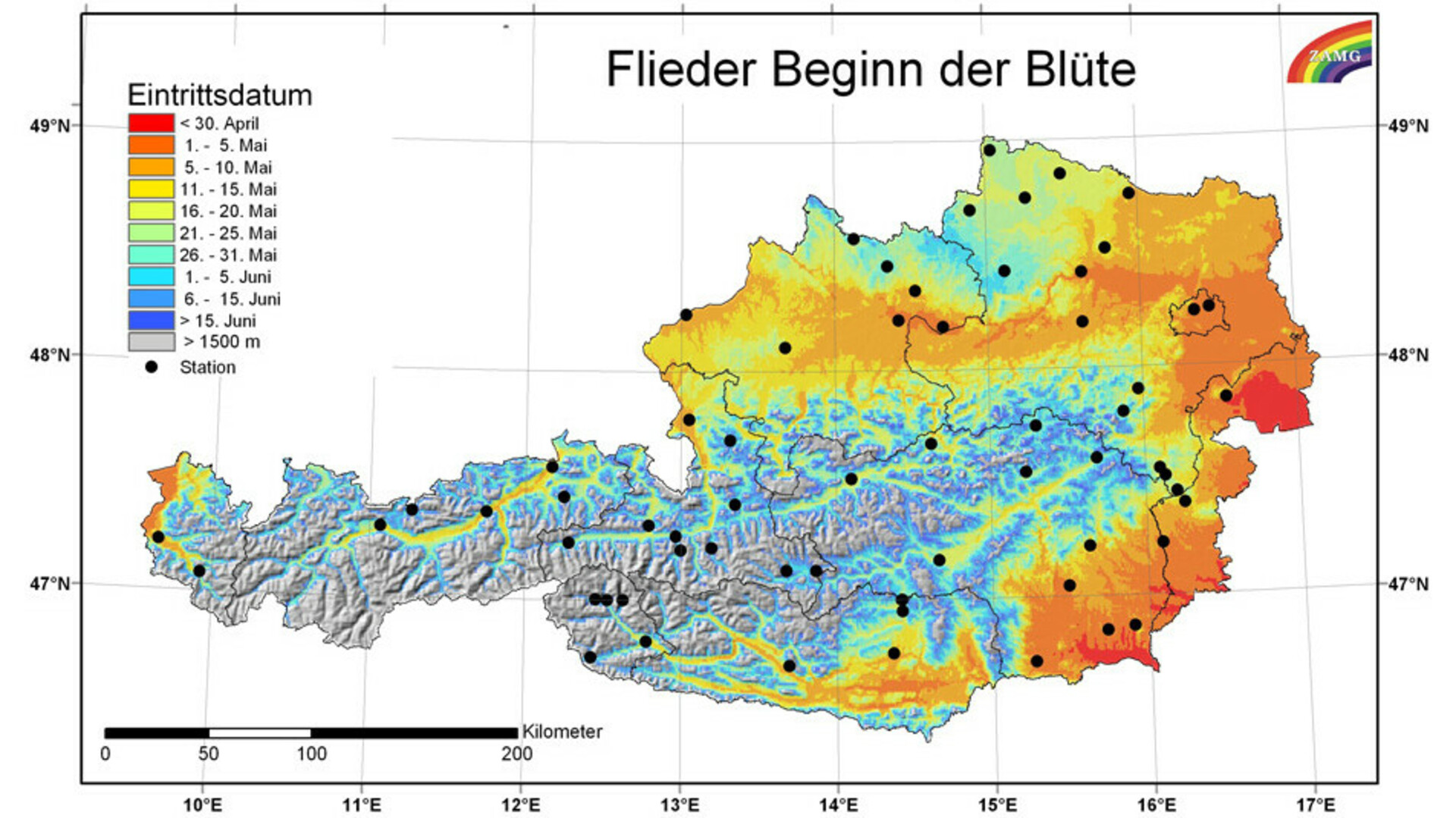 Pflanzen zeigen das Klima 